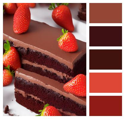 Ai Generated Chocolate Cake Dessert Image